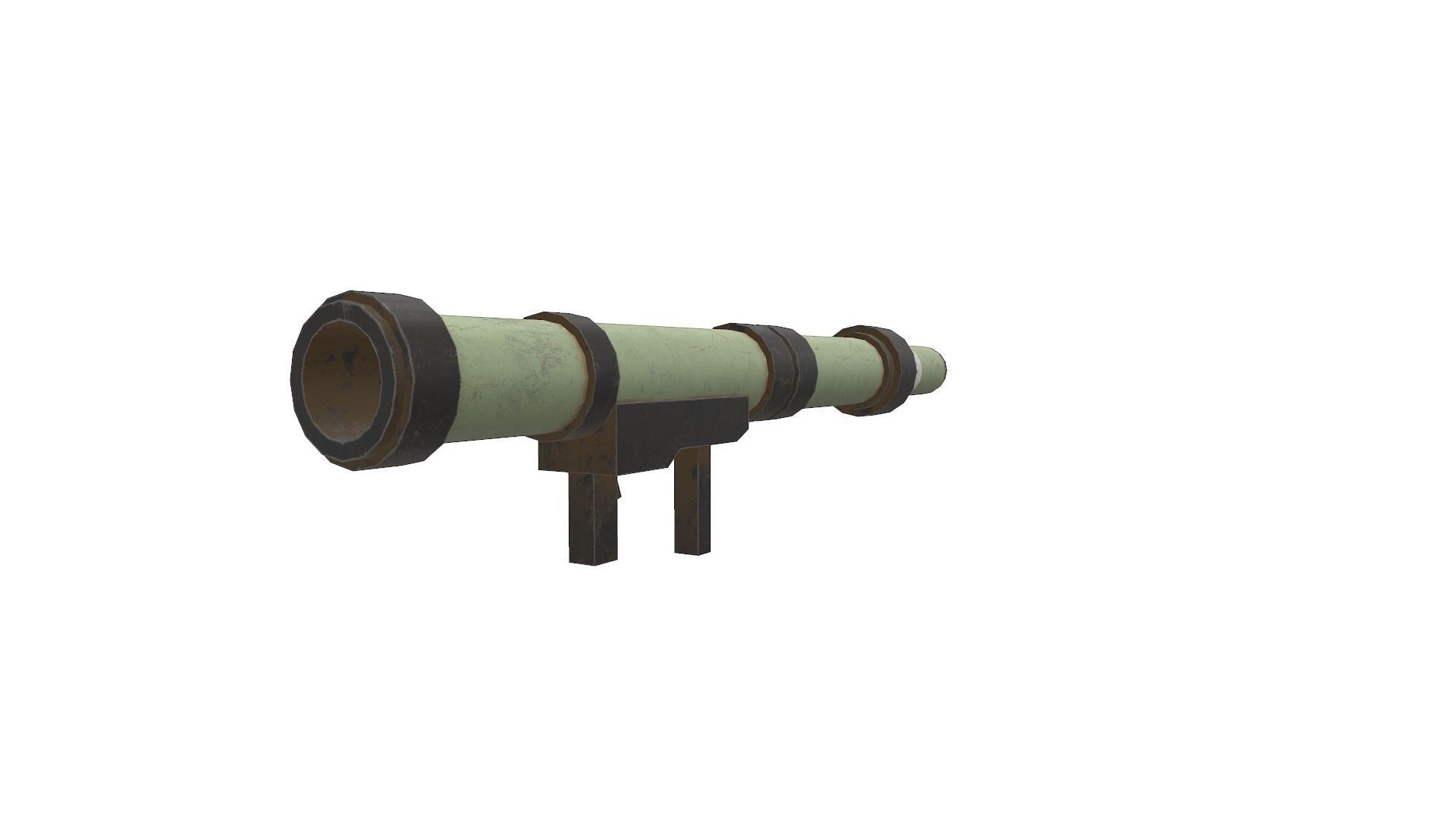 Low Poly Gun Pack Low-poly 3D model_30