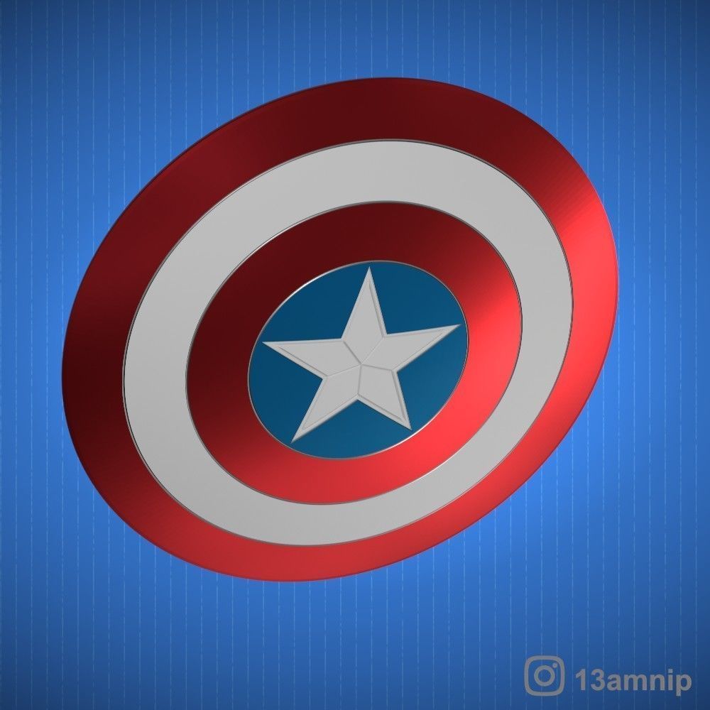 Captain Americas Shield 3D Models To Print – IMGM