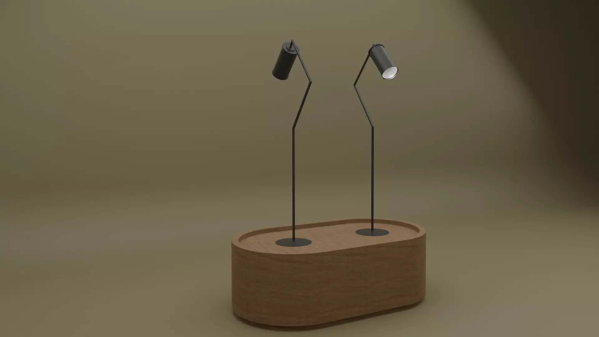 COFFE LAMP Low-poly 3D model_0
