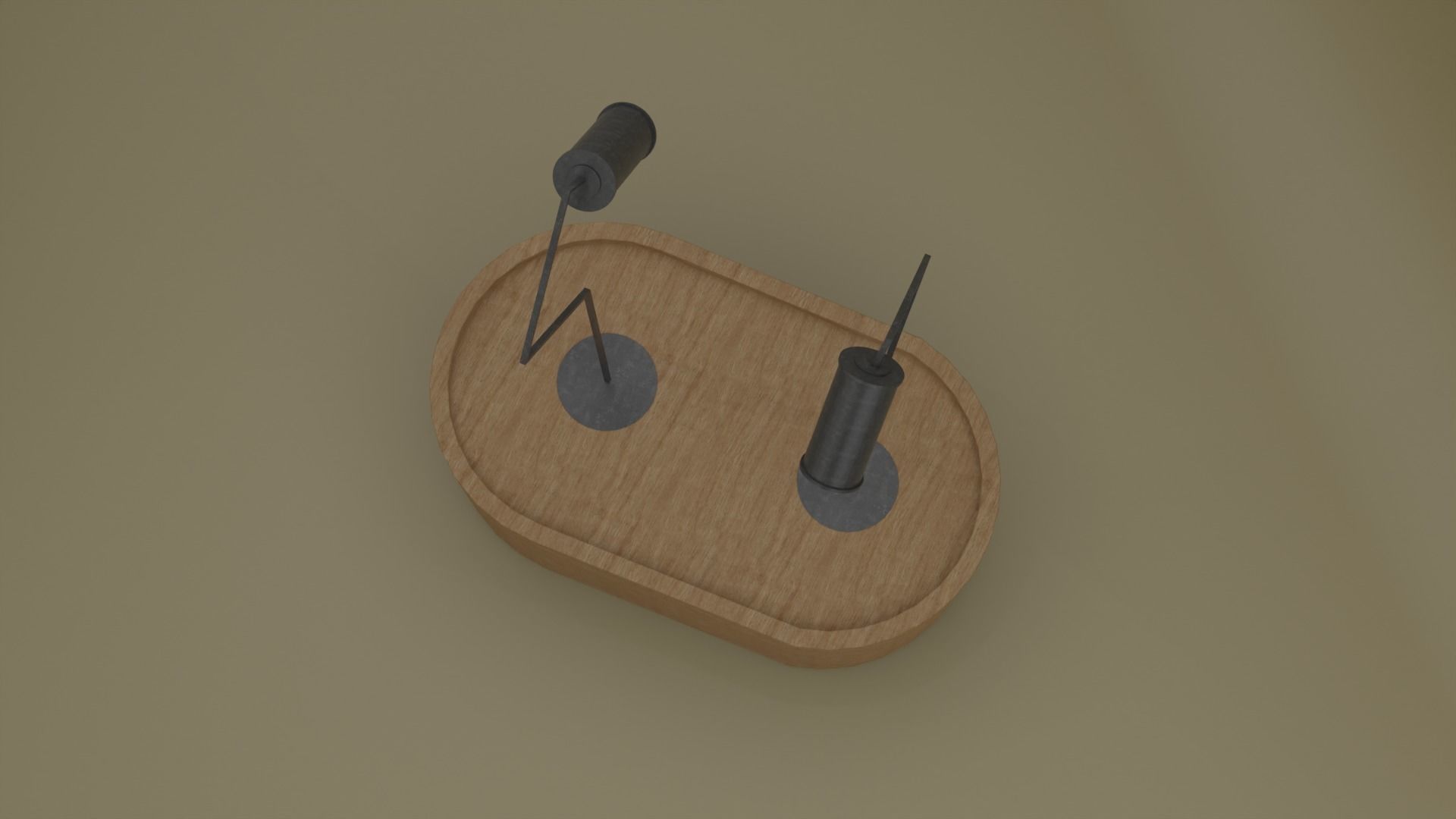 COFFE LAMP Low-poly 3D model_4