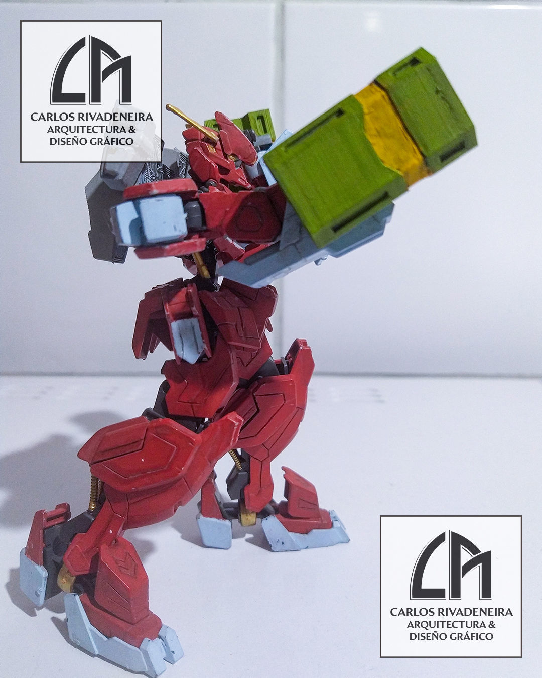 GUNDAM BEAM CANNON AND LAUNCHER MISSILE 3D print model_4