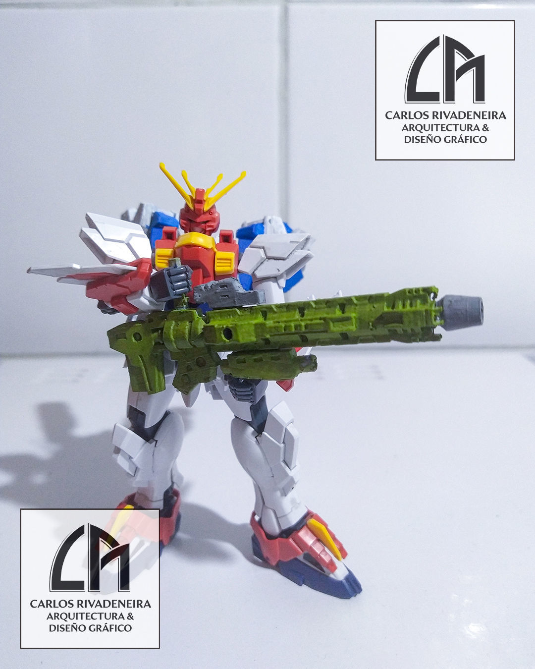 GUNDAM BEAM CANNON AND LAUNCHER MISSILE 3D print model_2