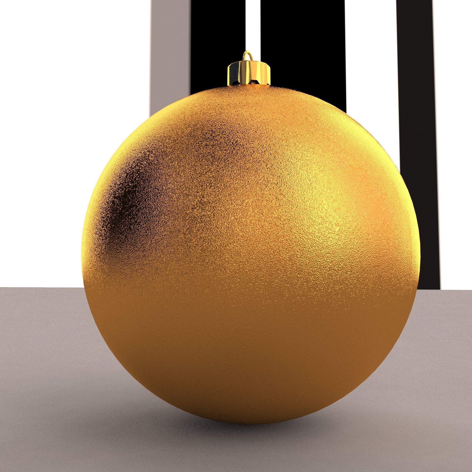 christmas ball 3D model_1