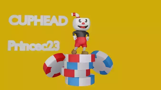Cuphead  3D model