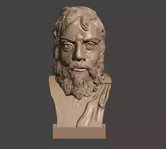 Epictetus Bust 3d printing 3D print model
