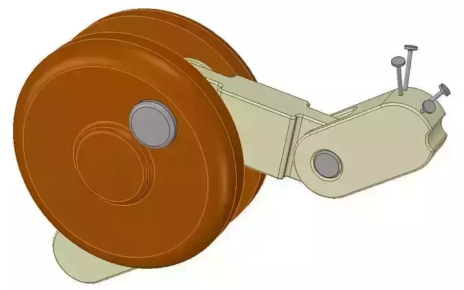 Creeping snail Free 3D model