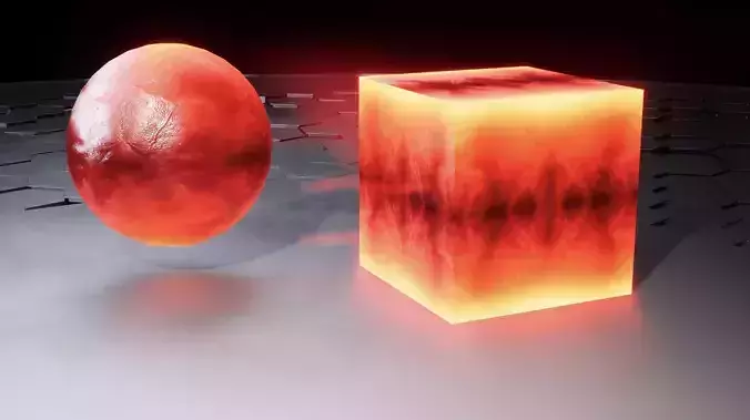 Lava 1 PBR Material Texture