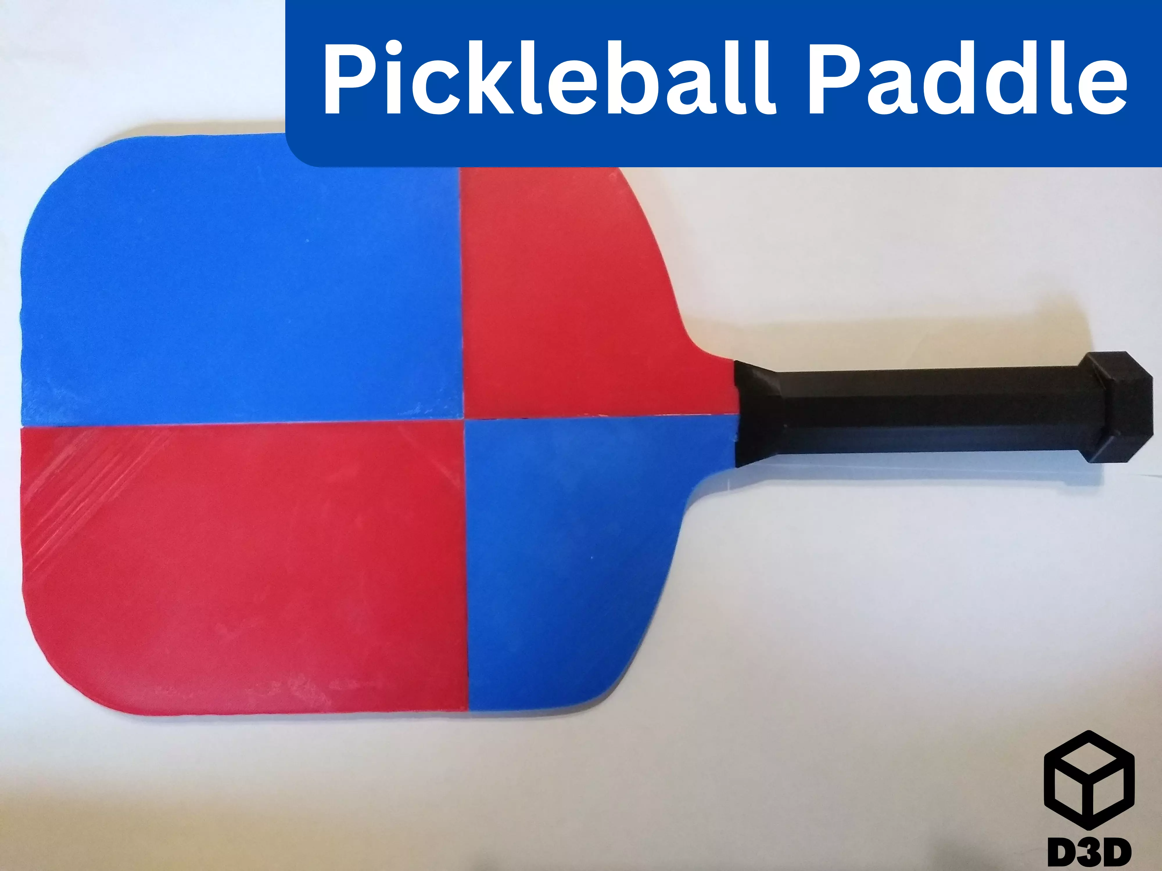 Pickleball Paddle 3D print model