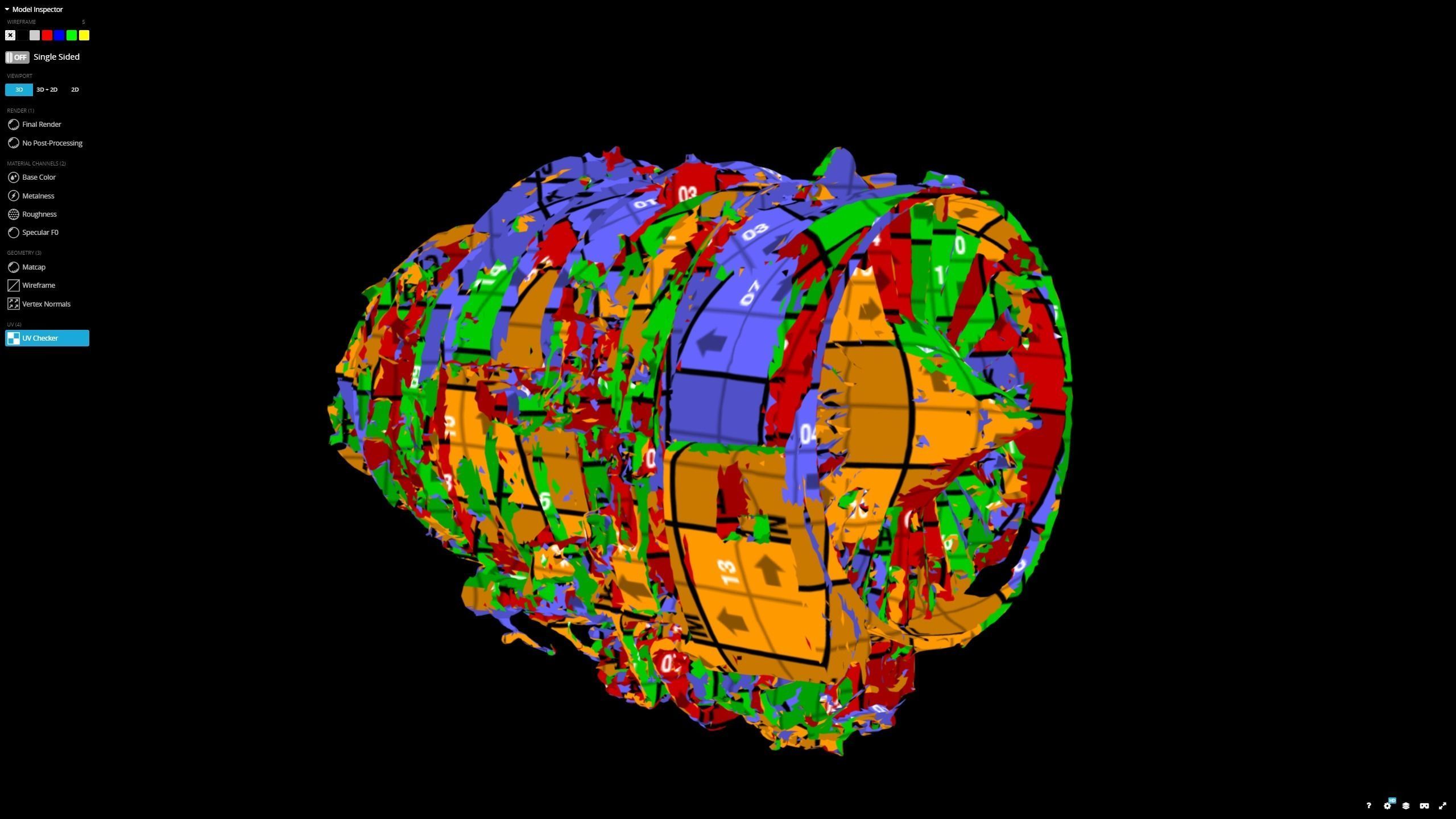 Jet Turbine Engine Photogrammetry Scan 3D model_24