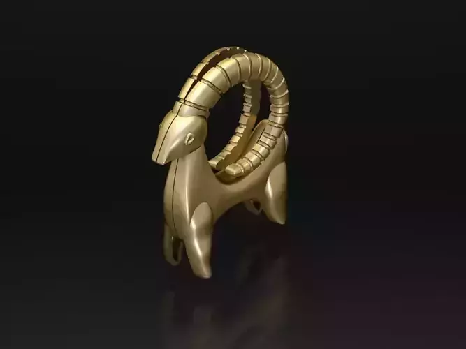 Persian Ancient Goat V1 Free 3D print model