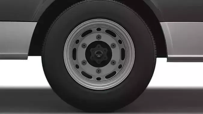 Mercedes Sprinter Cargo Van 2008 wheel