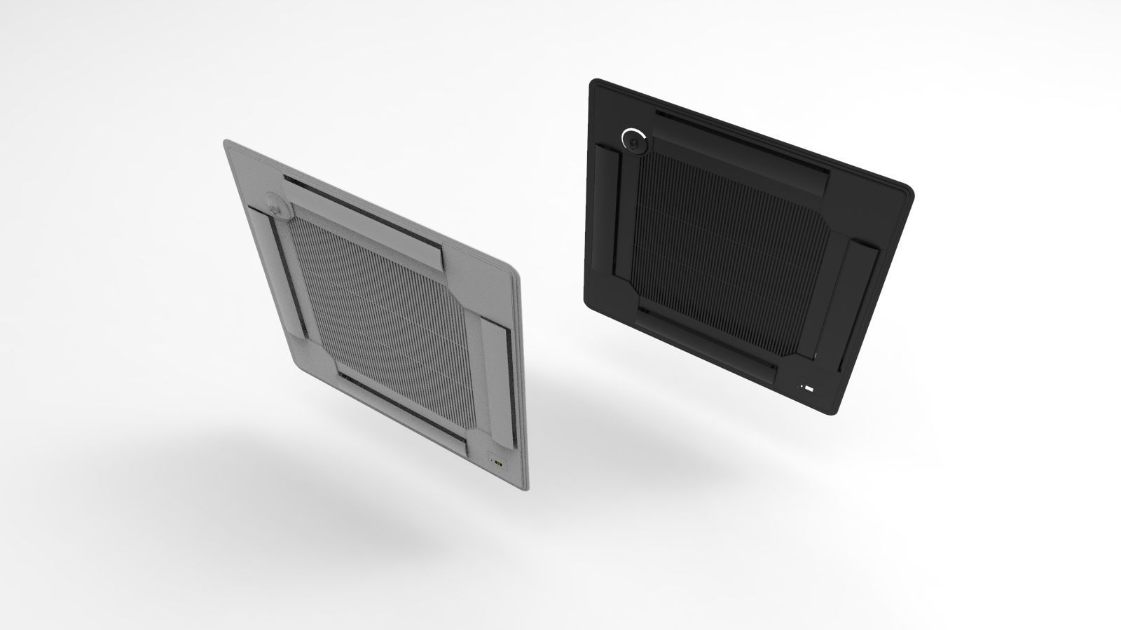 AC indoor office 3D model_4