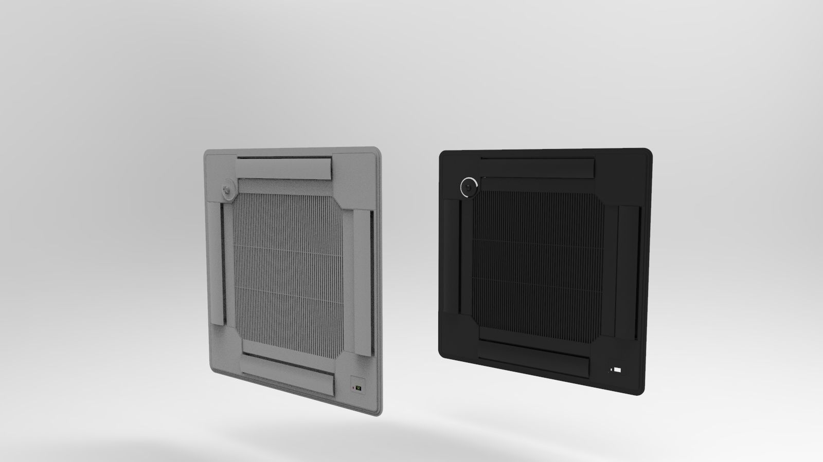 AC indoor office 3D model_1