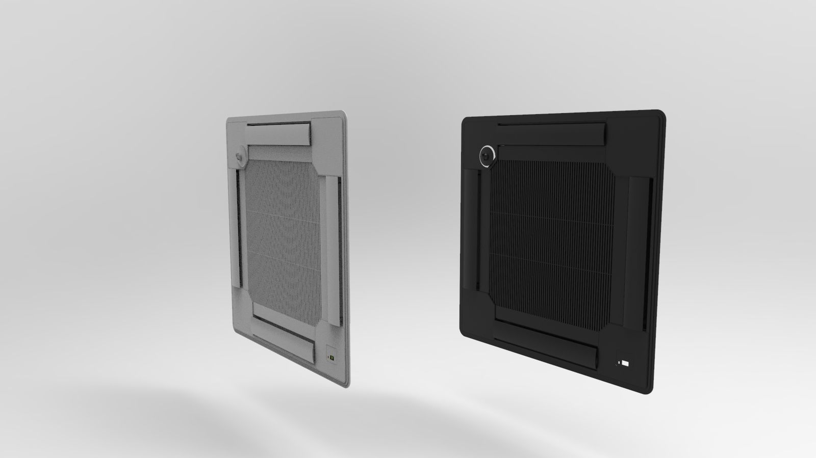 AC indoor office 3D model_5