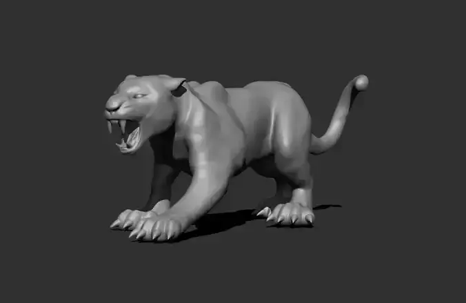 PUMA ANIMAL 3D print model