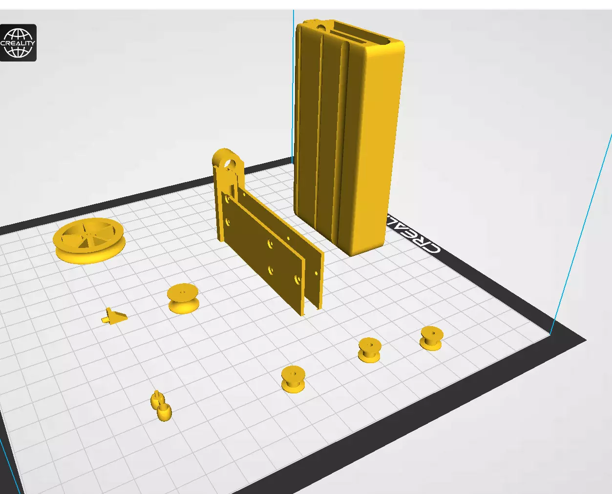 Airsoft M4 39 BB magazine Free 3D print model