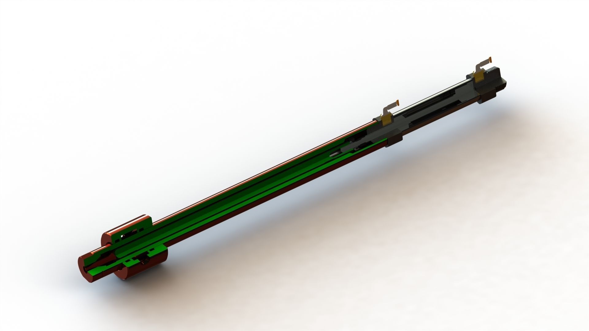 Lower Electrode Pin Shift for Nut Welding M6 3D model_1