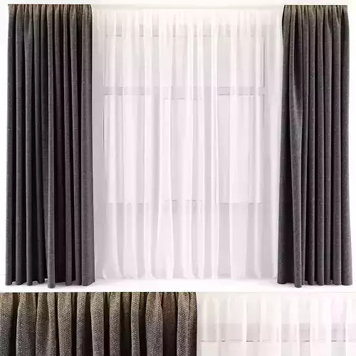 CURTAINS GREY