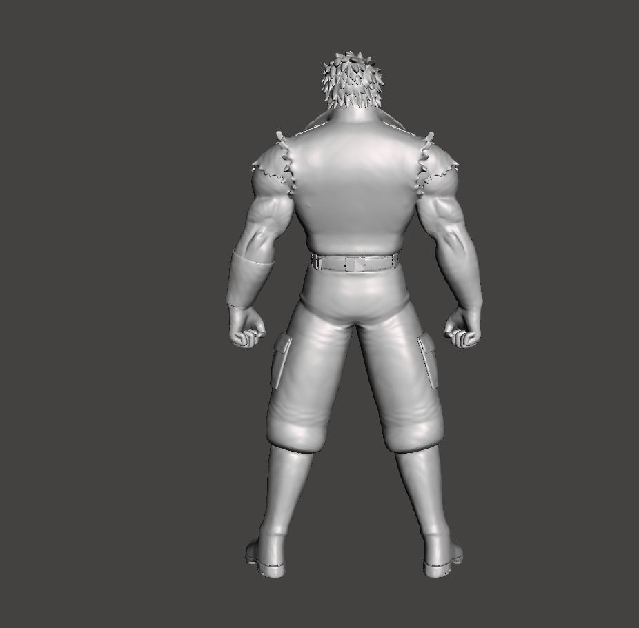 Toriko 3D Model anime character 3D print model_2
