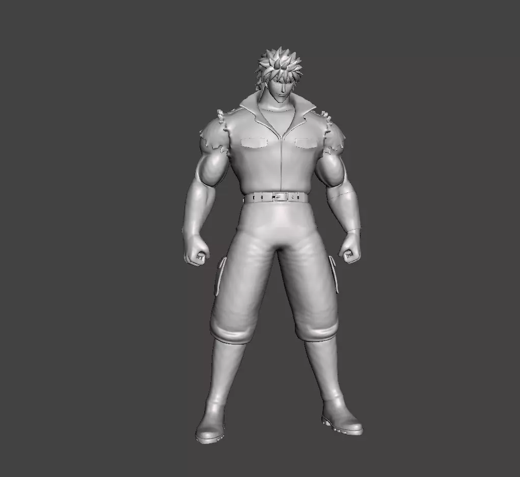Toriko 3D Model anime character 3D print model_0
