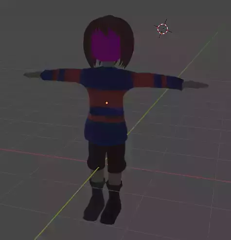 frisk modelo 3d 3D model