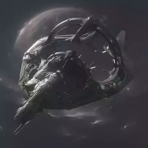 Warp Spaceship 3D model