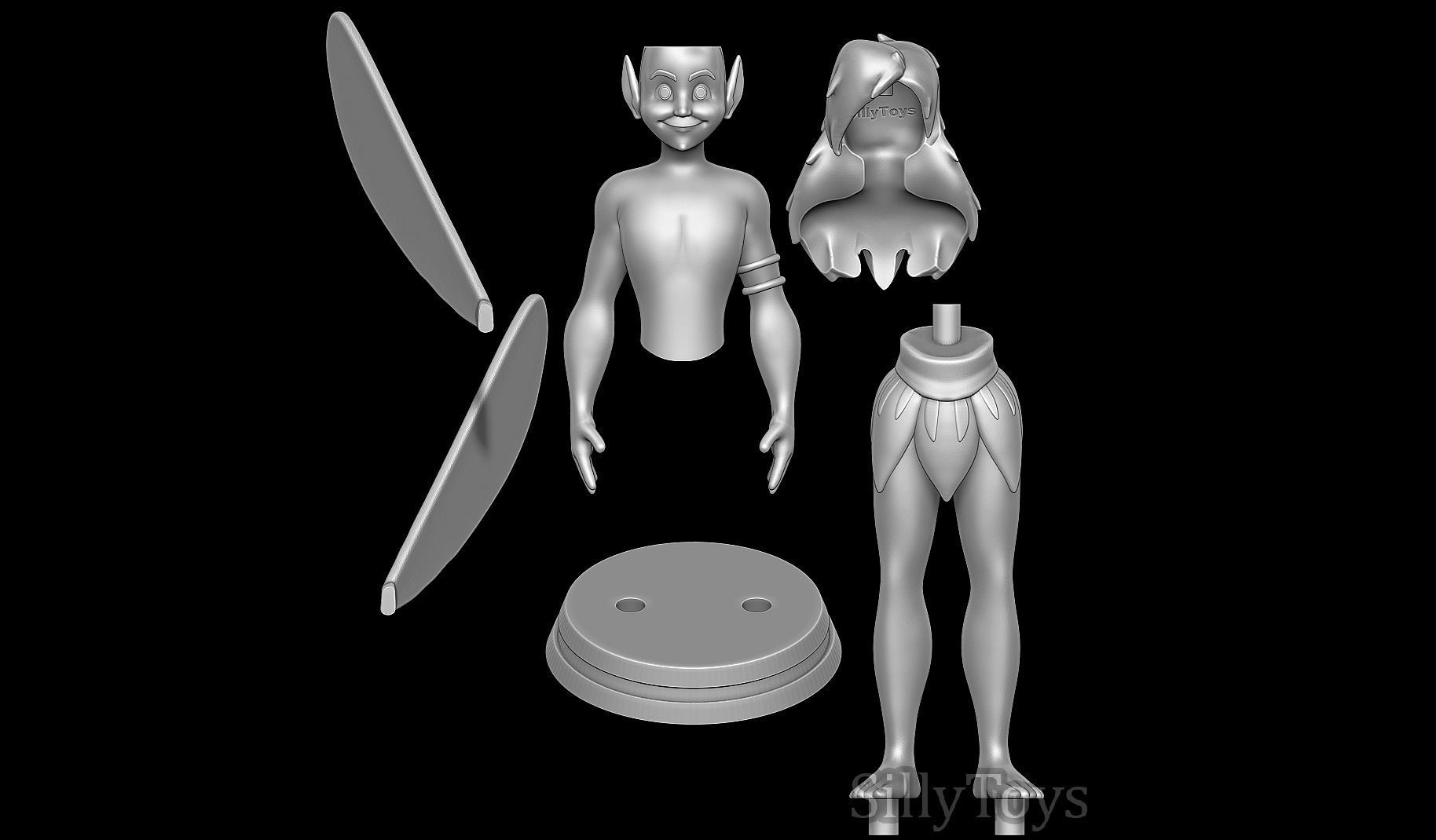 Pip - Ferngully 3D print model_6