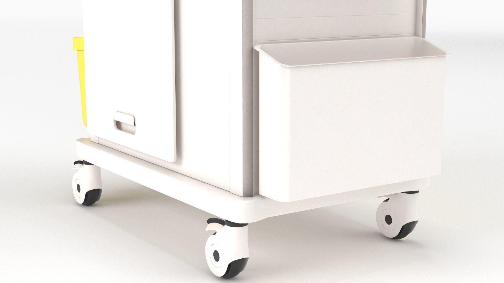 Detecto MS3C-550 Lite Mobile Medication Crash Cart 3D model_10