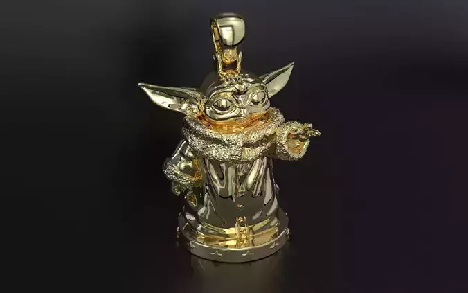 Baby Yoda pendant