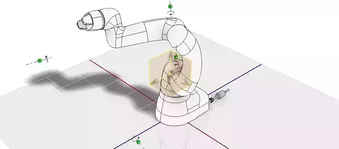 Denso Wave Human Collaboration Robot COBOTTA Standard Free 3D model