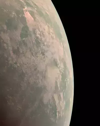 earth surface of planet