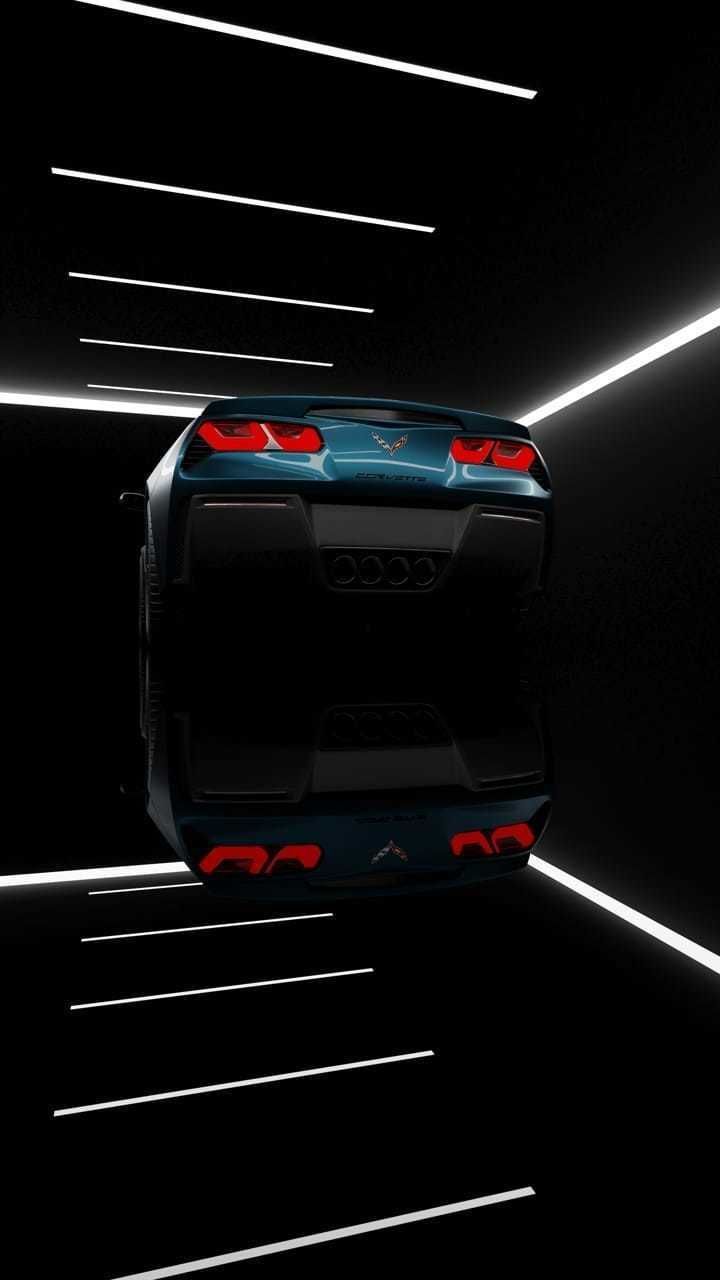 Chevrolet Corvette C7  3D model_3