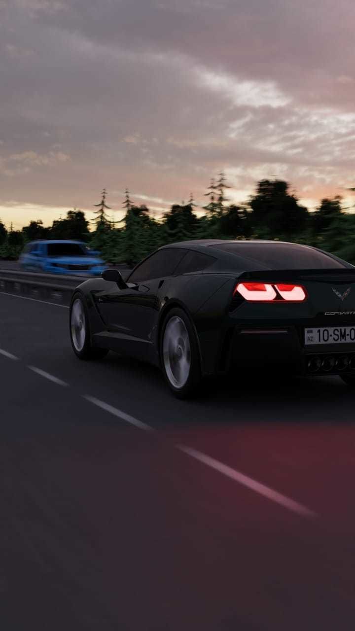 Chevrolet Corvette C7  3D model_8