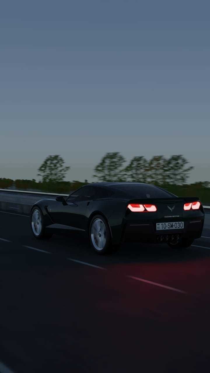 Chevrolet Corvette C7  3D model_7