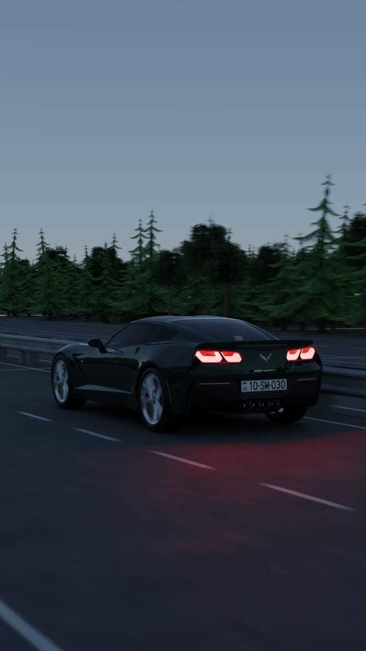 Chevrolet Corvette C7  3D model_5