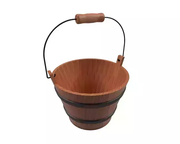 Wooden bucket
