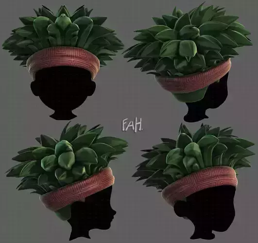 3D Hair style for boy V98