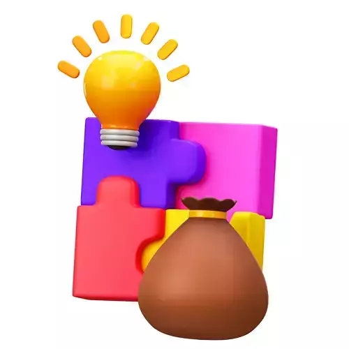 Business Entrepreneur Make Strategy For Product 3D Icon Low-poly 3D model