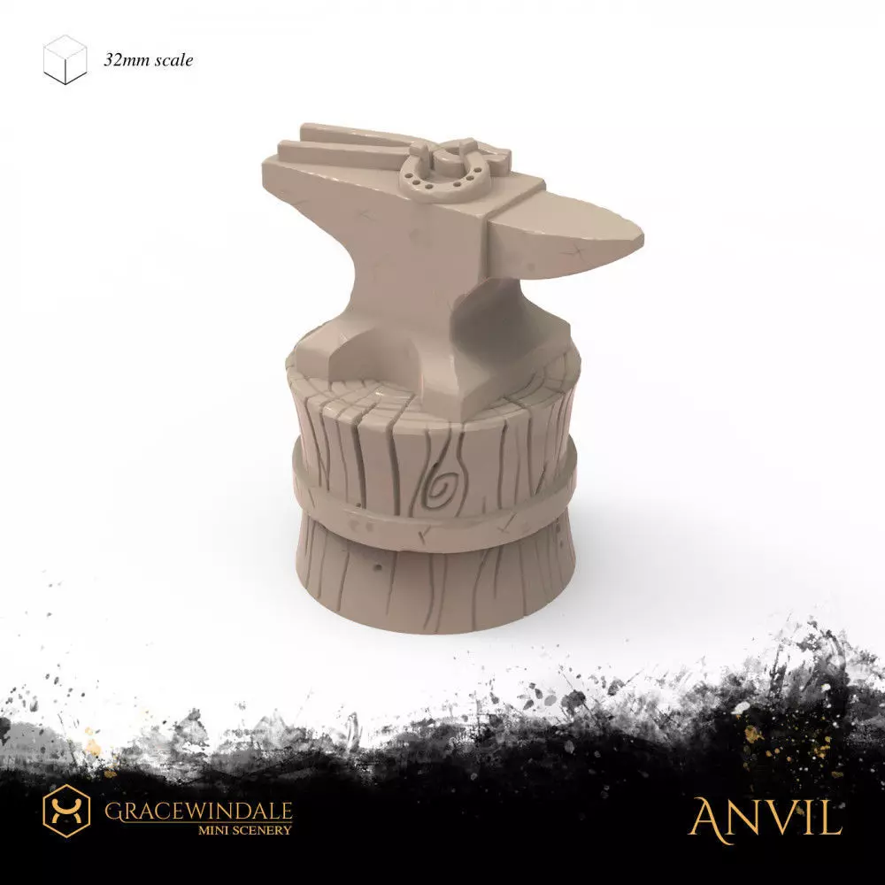 Anvil 3D print model_0