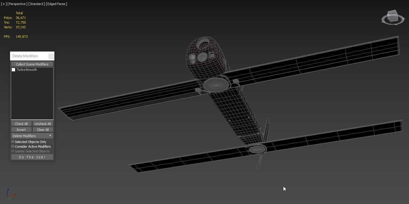 AeroVironment Switchblade 300 Missile Predator Drone 3D model_4