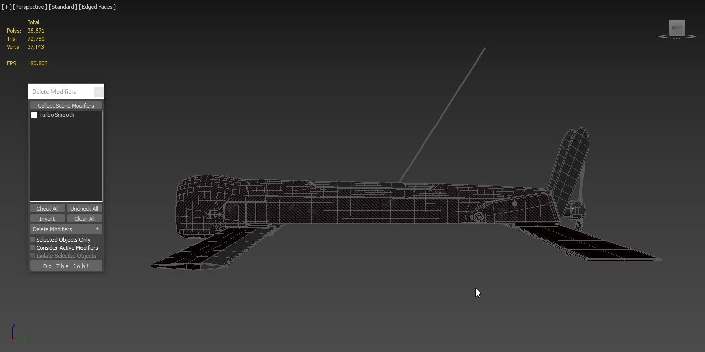 AeroVironment Switchblade 300 Missile Predator Drone 3D model_6