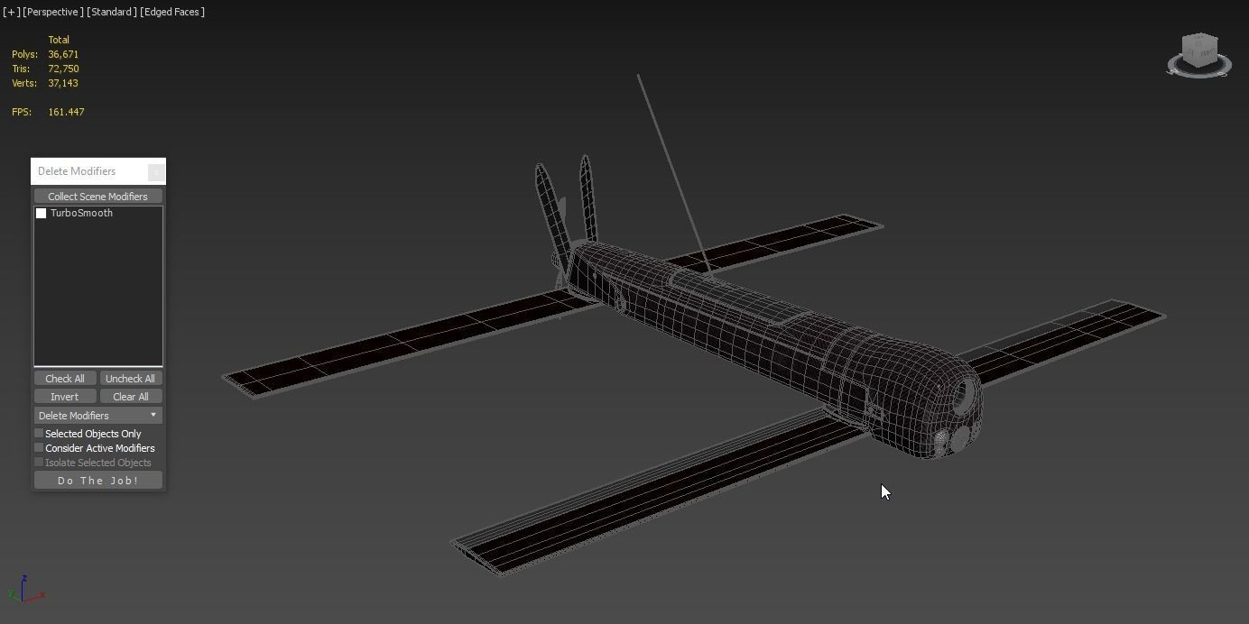 AeroVironment Switchblade 300 Missile Predator Drone 3D model_3