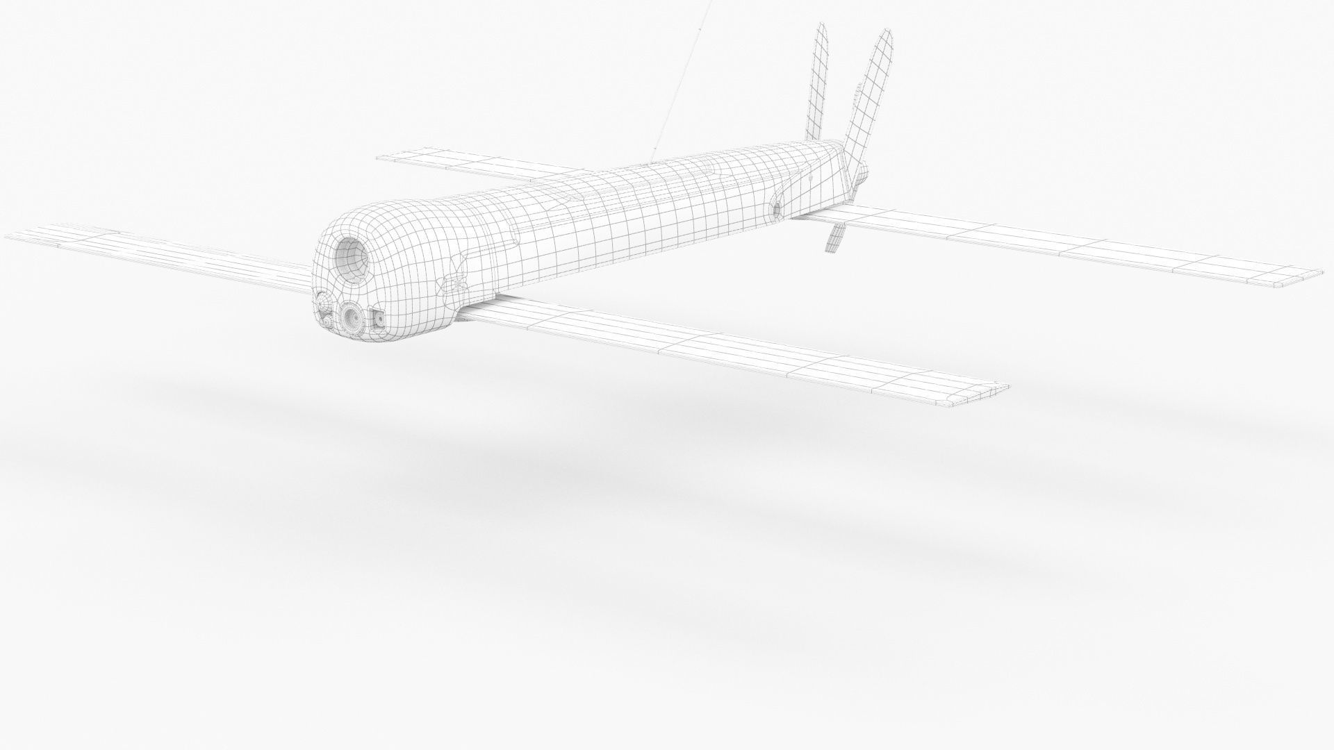 AeroVironment Switchblade 300 Missile Predator Drone 3D model_39