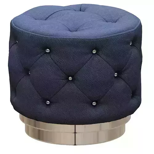 Footstool leather