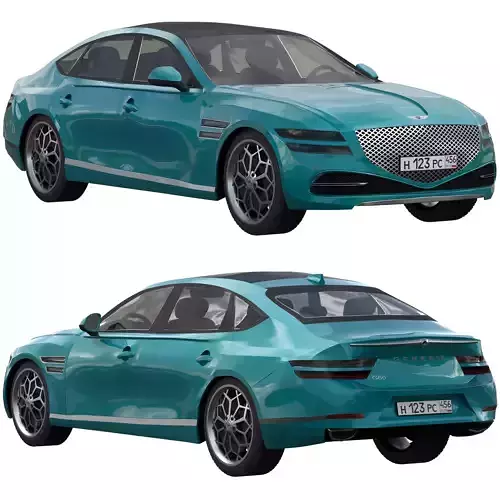 Genesis G80 3D model