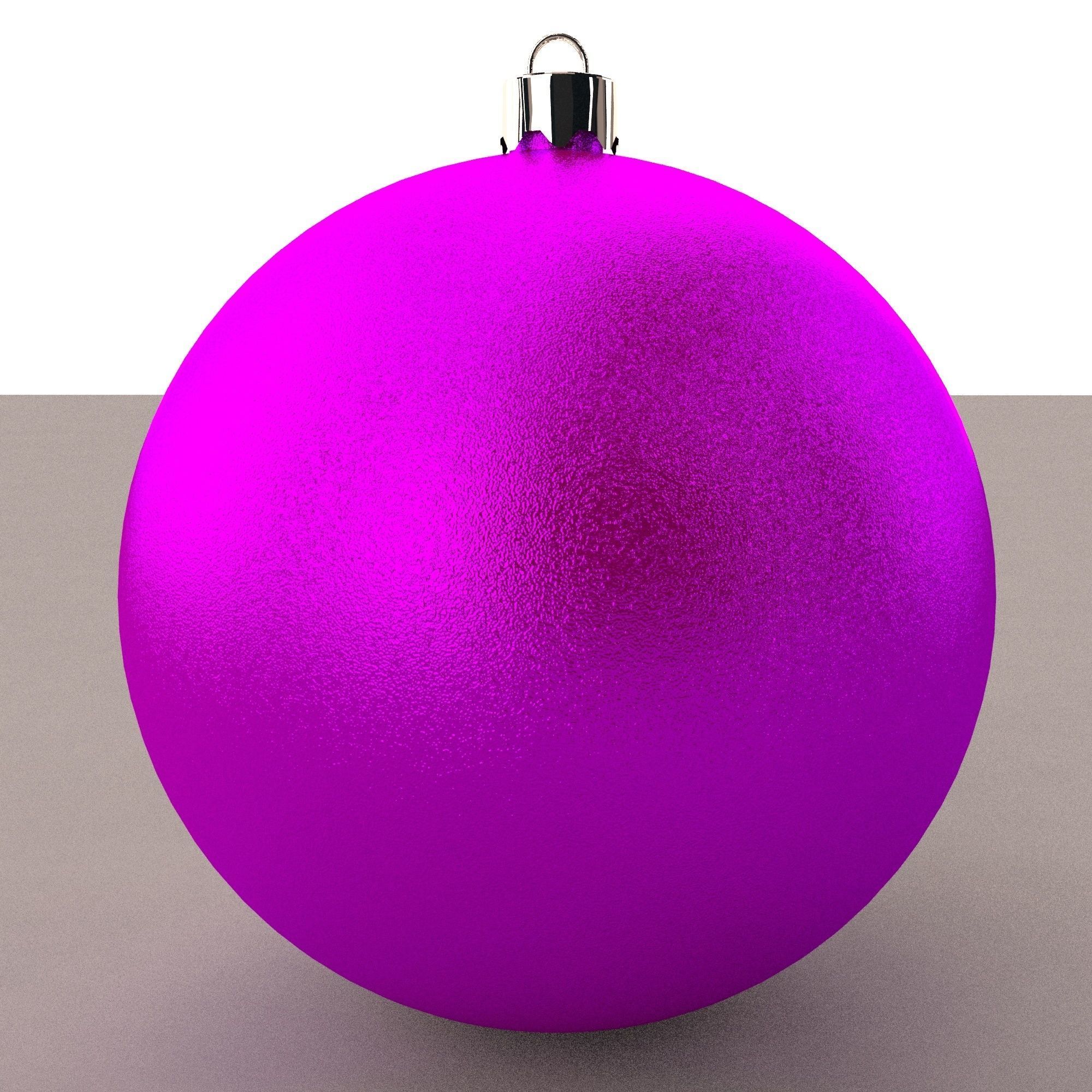 christmas ball 3D model_6