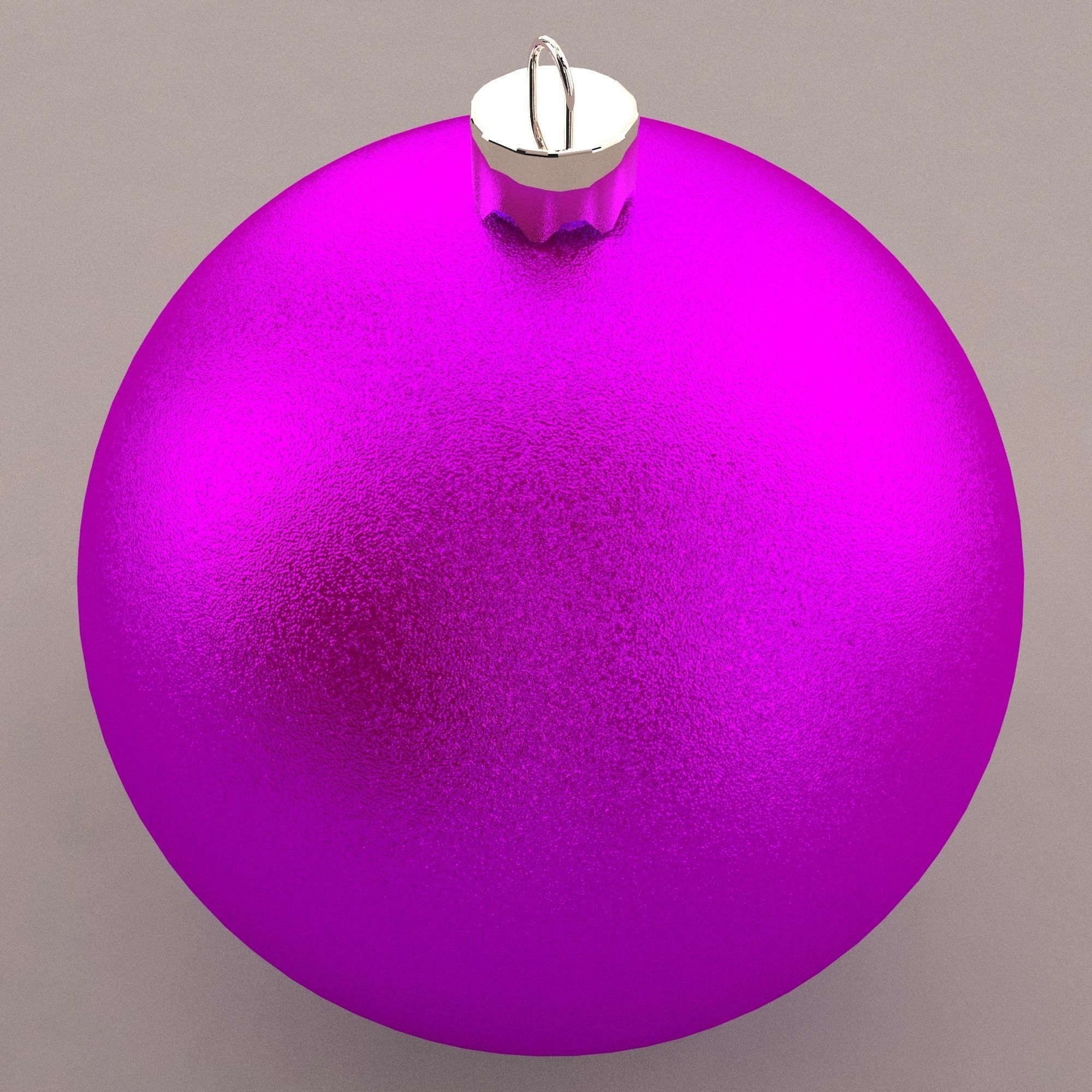 christmas ball 3D model_4