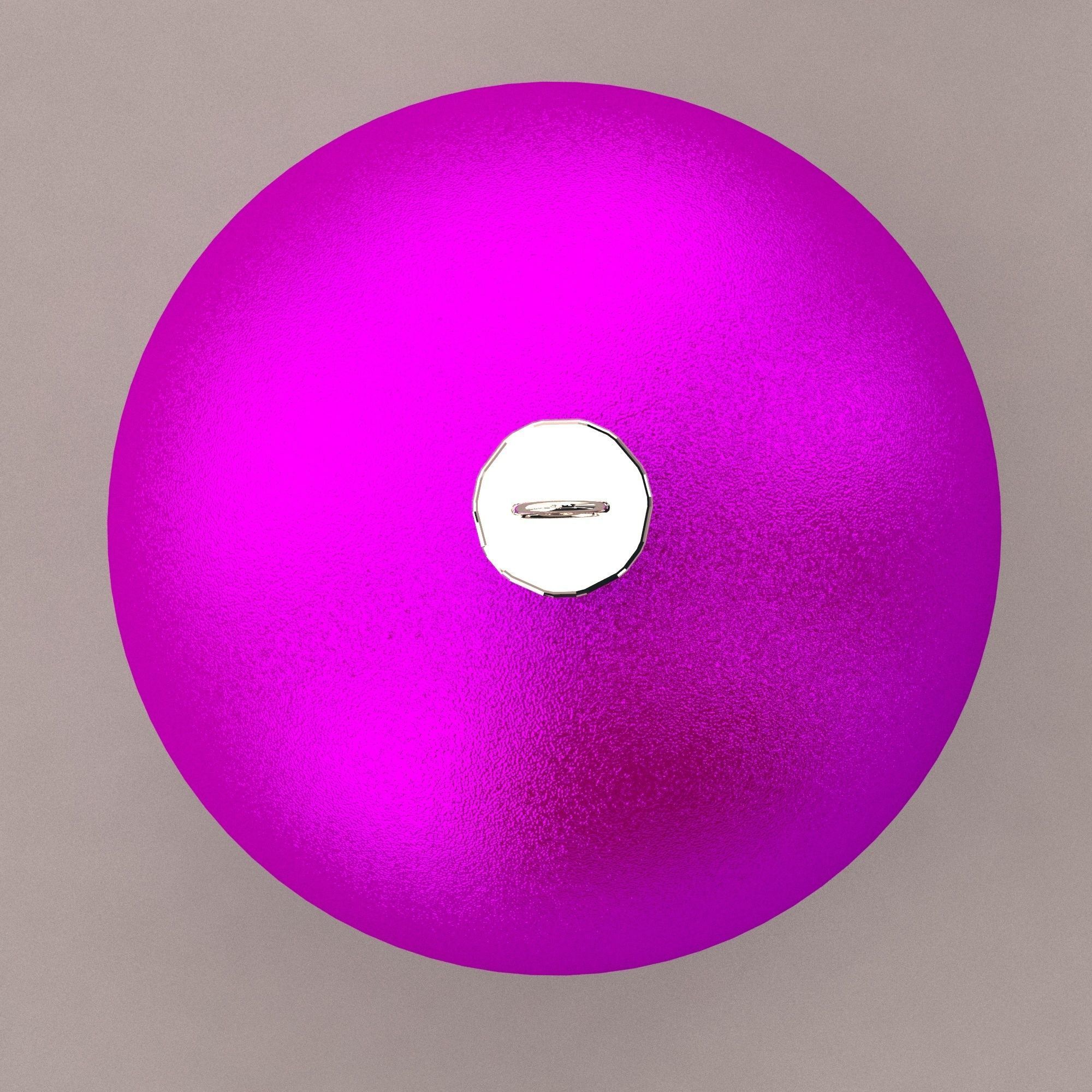 christmas ball 3D model_3