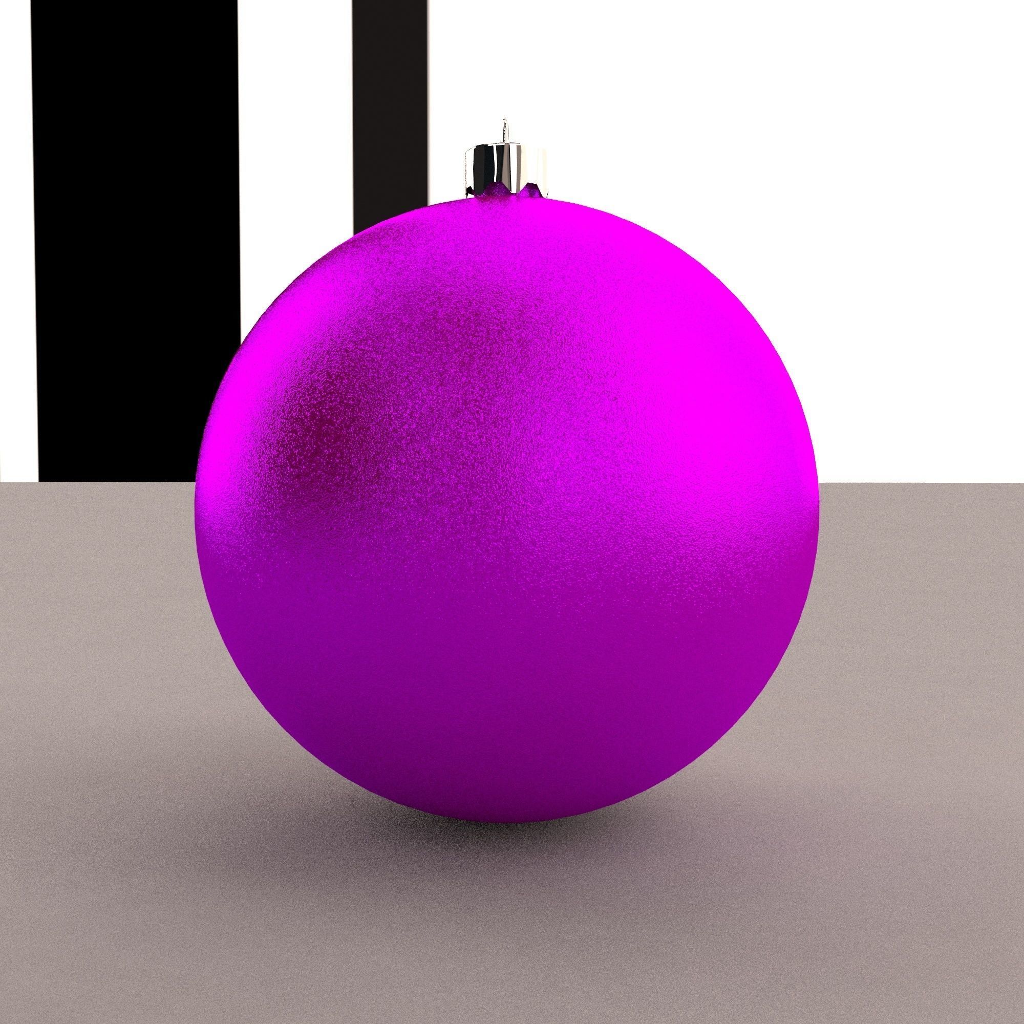 christmas ball 3D model_5