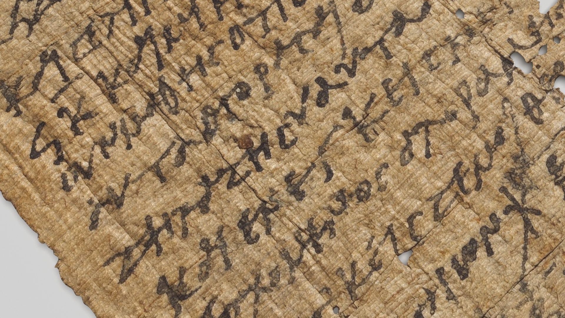 Antique Papyrus 3D model_8